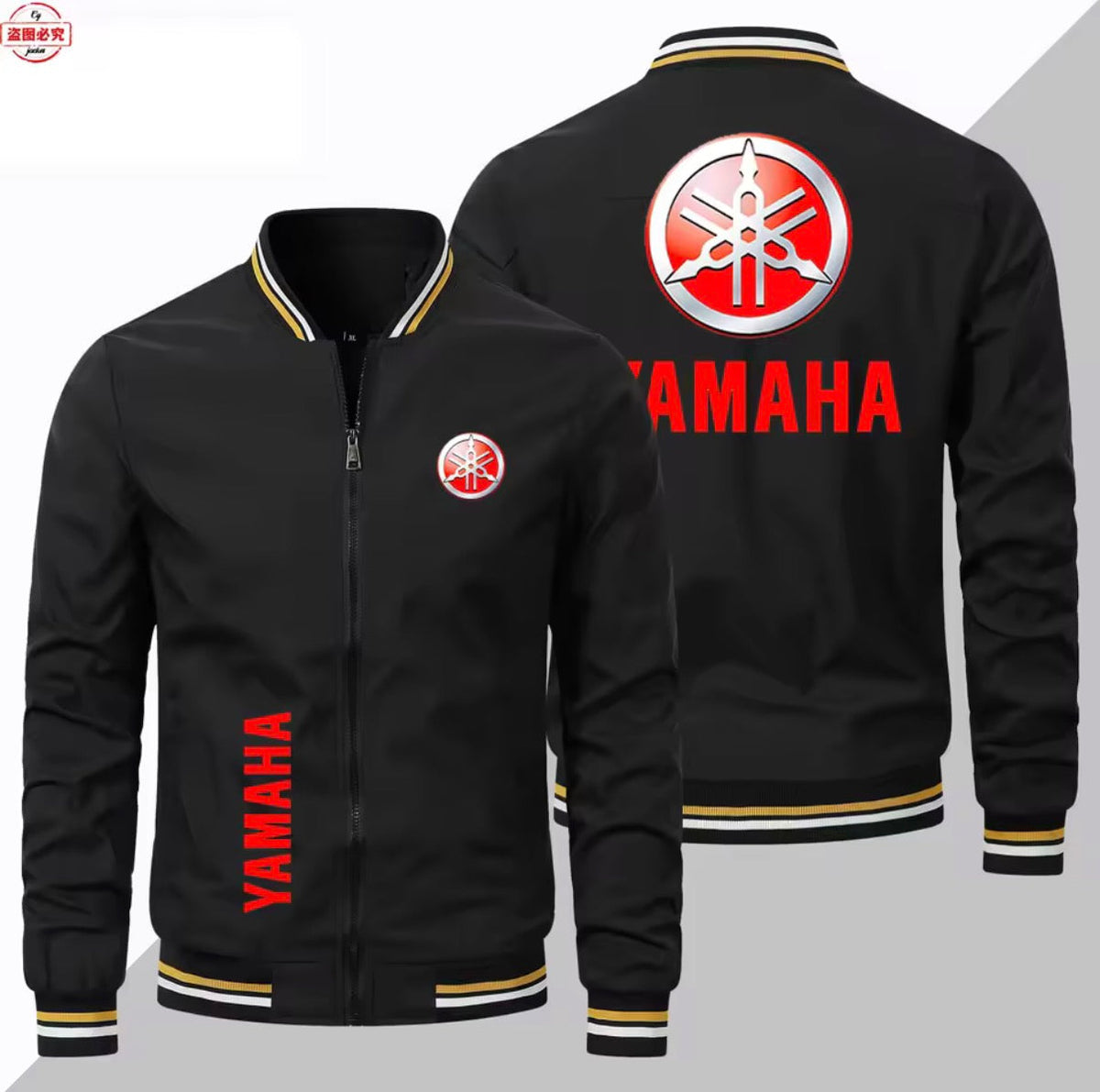 Yamaha Men's Lightweight Windproof Cycling and Outdoor Jacket