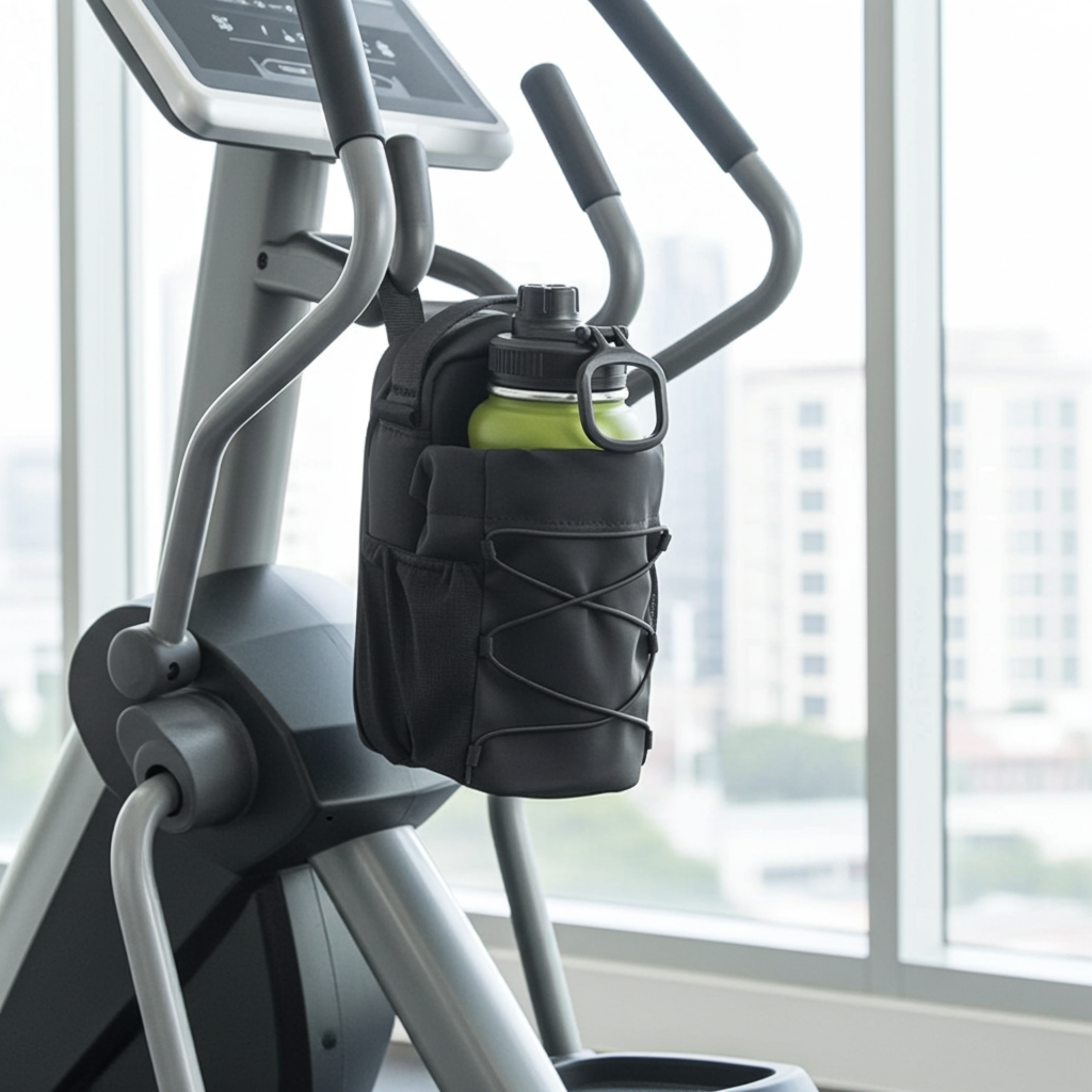 Fitness Magnetic Kettle Bag Crossbody Bag Magnetic Gym Bag For Men And Women Sling Bottle With Magnetic Attachment Water Bottle Holder
