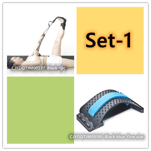 Lumbar Back Brace with Traction & Pain Relief