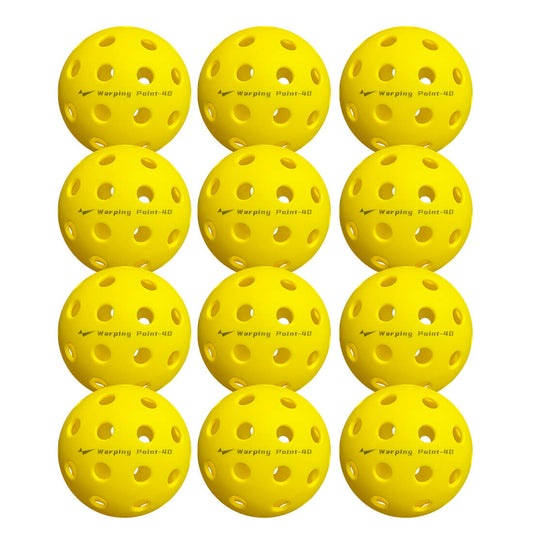 Outdoor Practice Pickleballs - Yellow