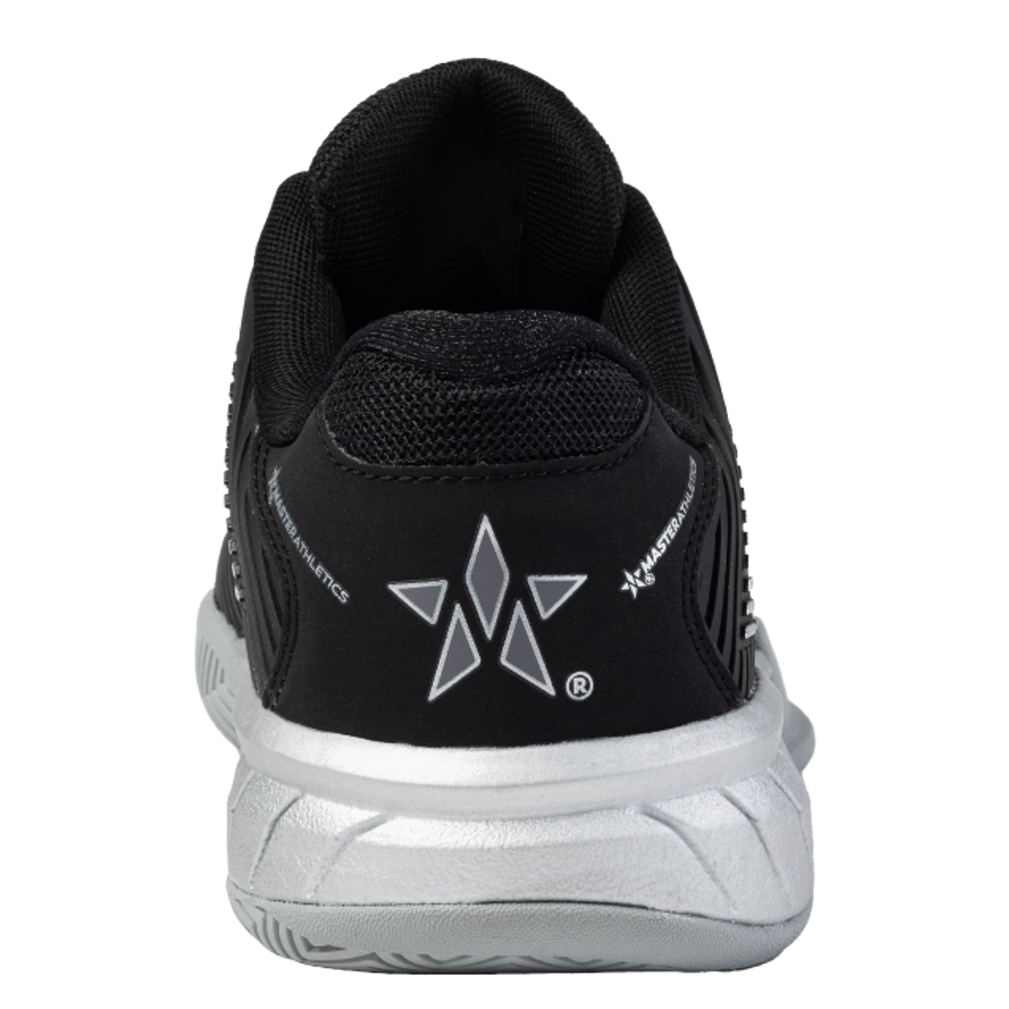 K-Swiss/Master Athletics Women's Hypercourt Express 2 Tennis Shoe (Black/Silver)