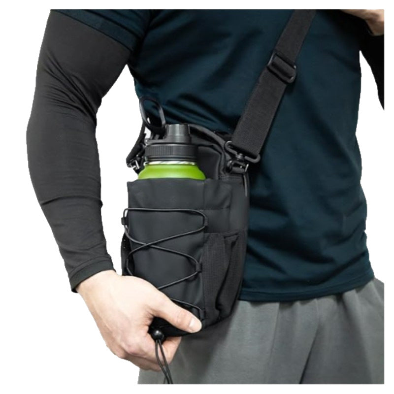 Fitness Magnetic Kettle Bag Crossbody Bag Magnetic Gym Bag For Men And Women Sling Bottle With Magnetic Attachment  Water Bottle Holder