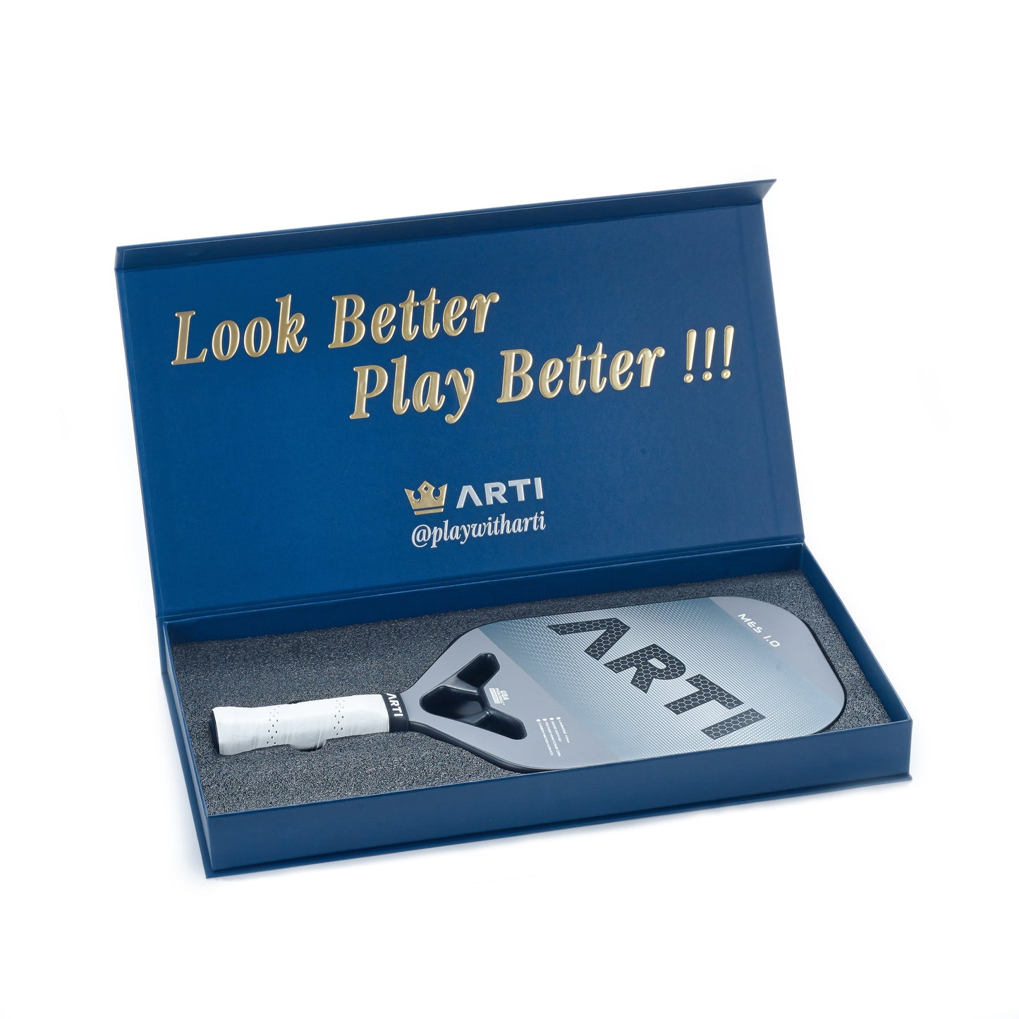 ARTI 14mm T700 Carbon Fiber "MASTERY ELITE 1.0" Pickleball Paddle - USA Pickleball Approved