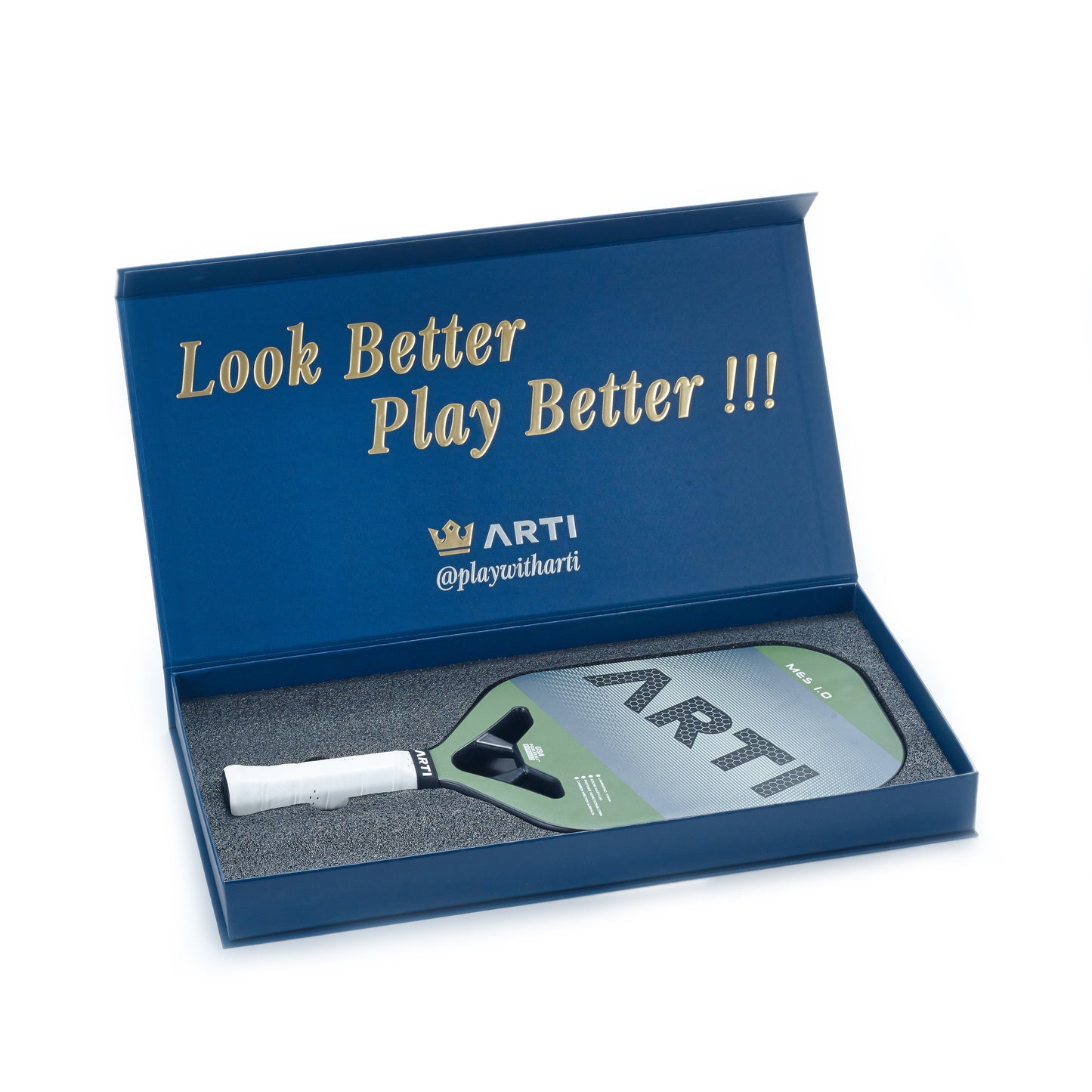 ARTI 14mm T700 Carbon Fiber "MASTERY ELITE 1.0" Pickleball Paddle - USA Pickleball Approved