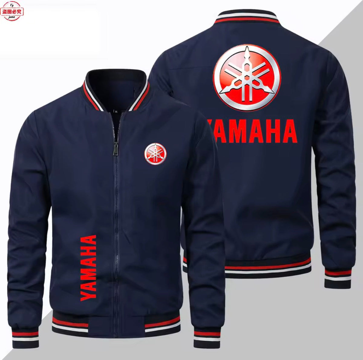 Yamaha Men's Lightweight Windproof Cycling and Outdoor Jacket