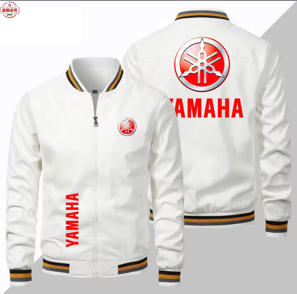 Yamaha Men's Lightweight Windproof Cycling and Outdoor Jacket