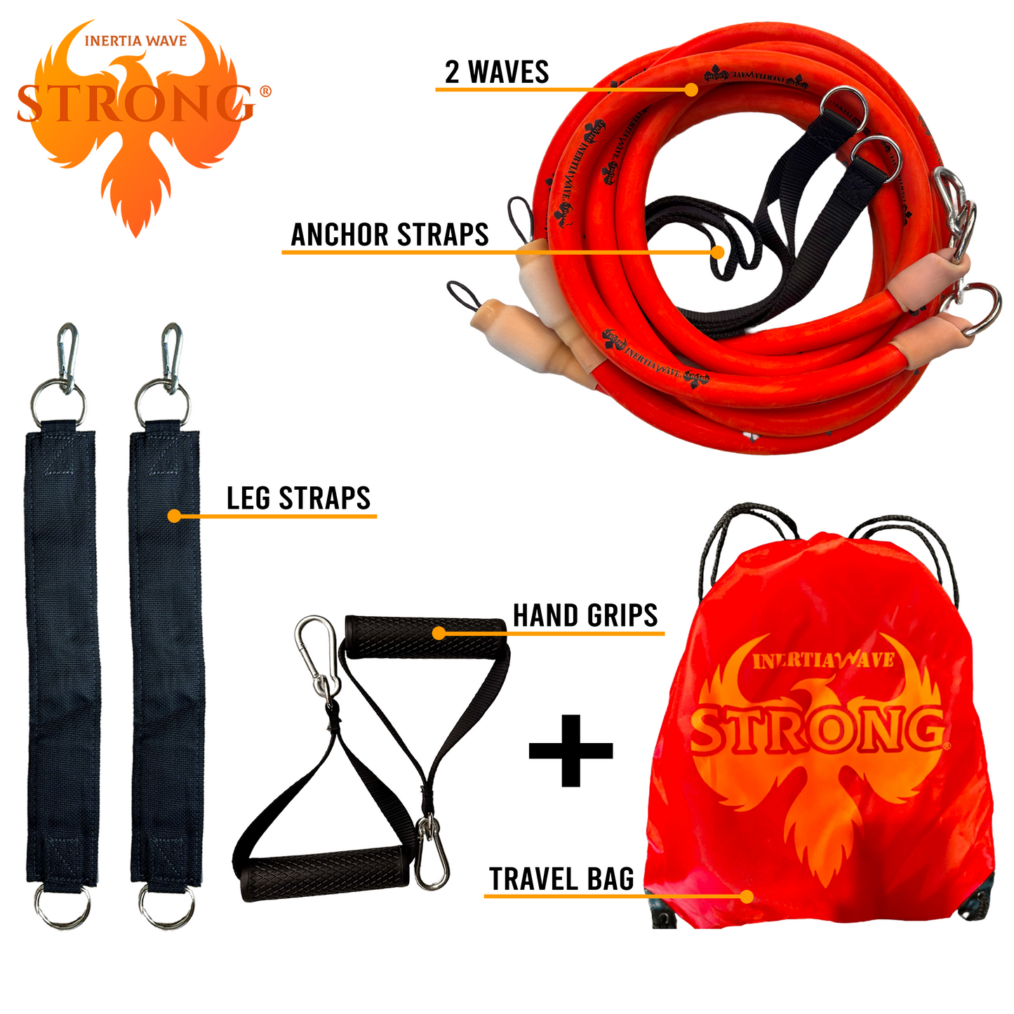 Inertia Wave® STRONG + Travel Bag