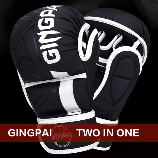 MMA Boxing Gloves Half Finger Training Equipment