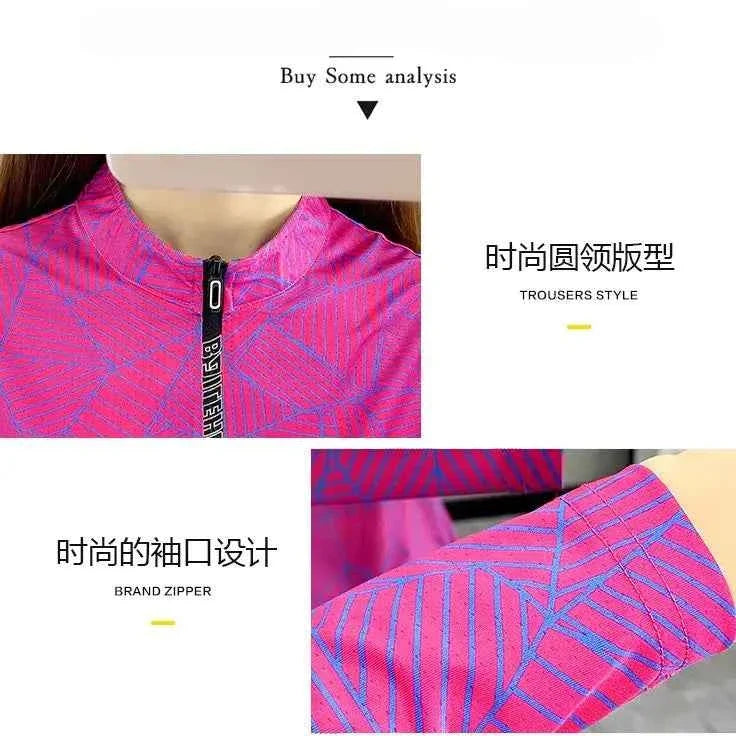 Outdoor Running Long Sleeve T-shirt, Women Hiking Sweatshirt, Breathable Sport Top, Elasticity Camping Shirt, Quick Dry Fashion Print, Mom Activewear