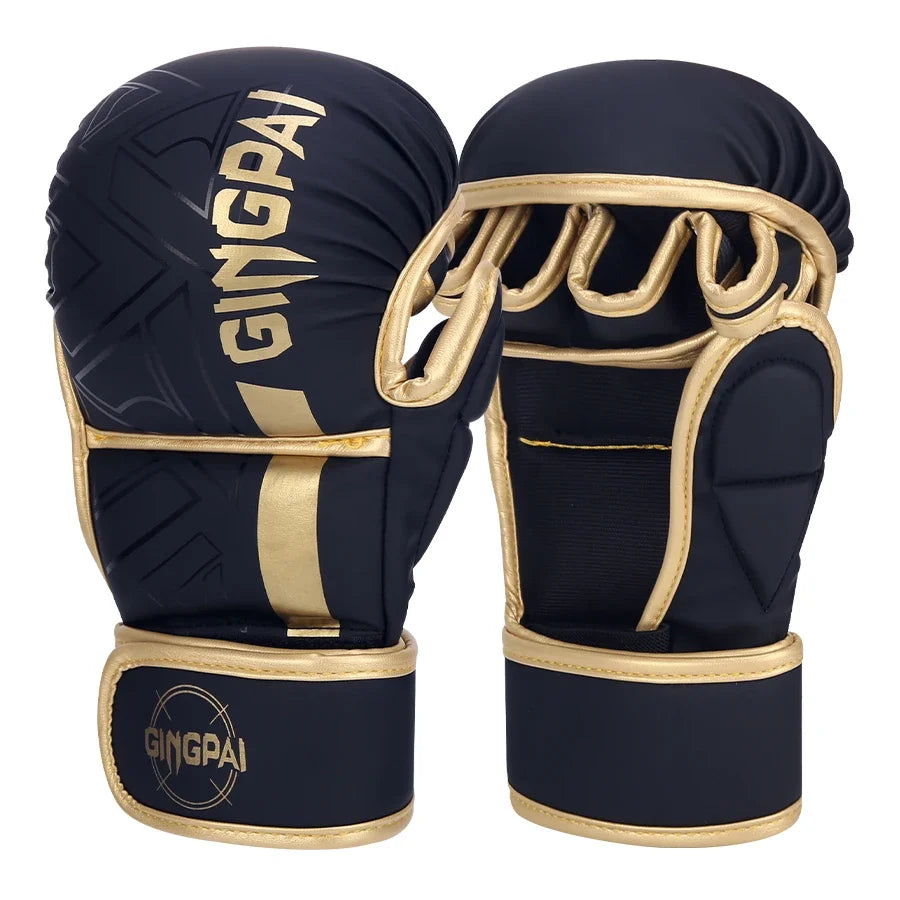 MMA Boxing Gloves Half Finger Training Equipment