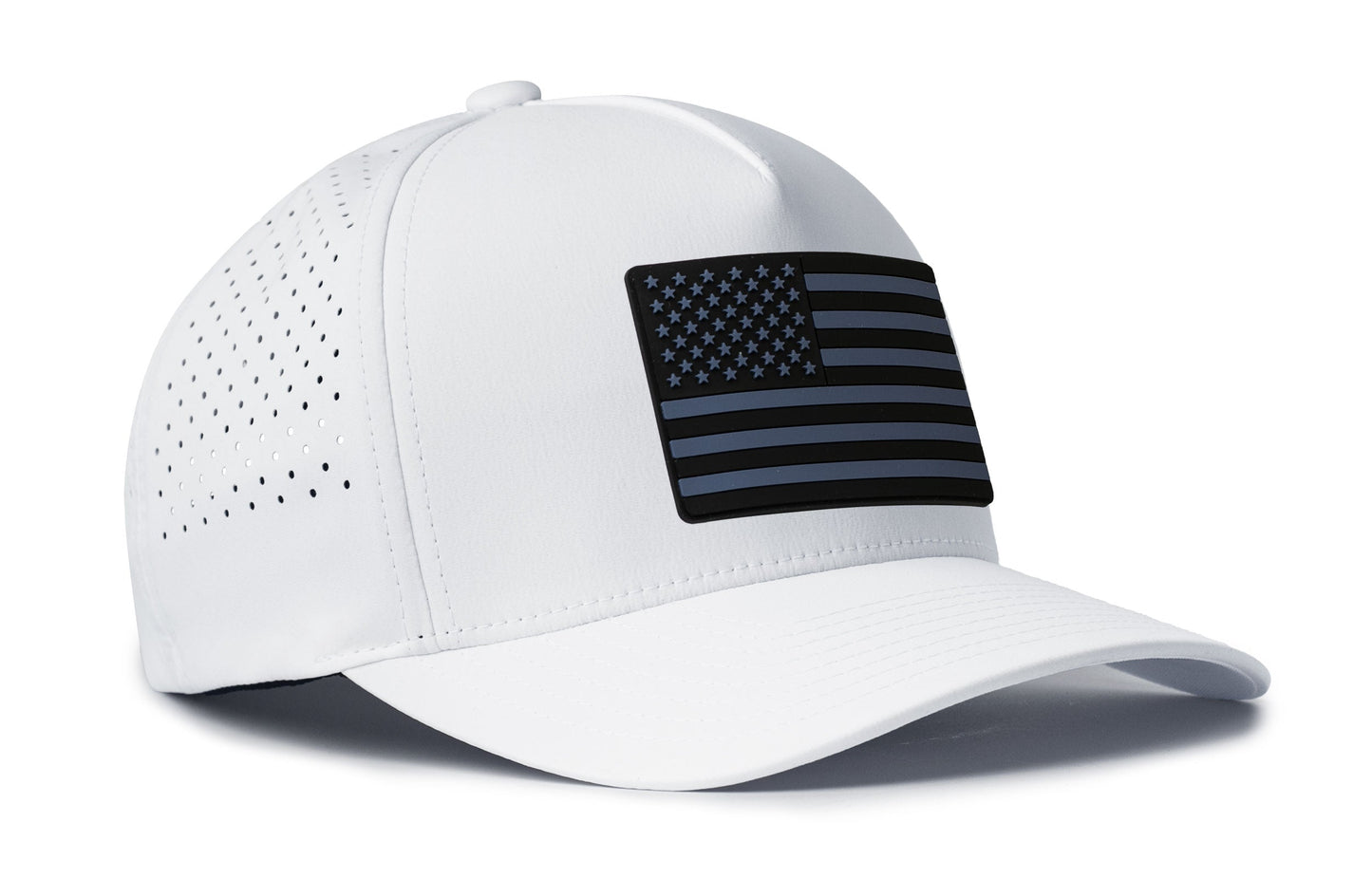 American Flag Performance 5-Panel Hat  |   Usa Tactical Flexfit® Snapback