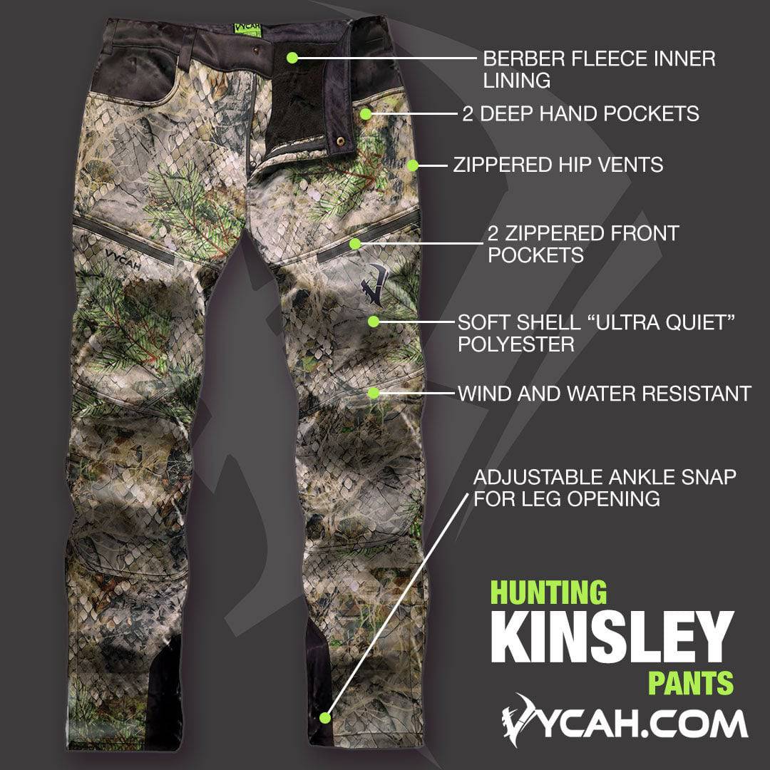Vycah Kinsley Pant - Deep Woods